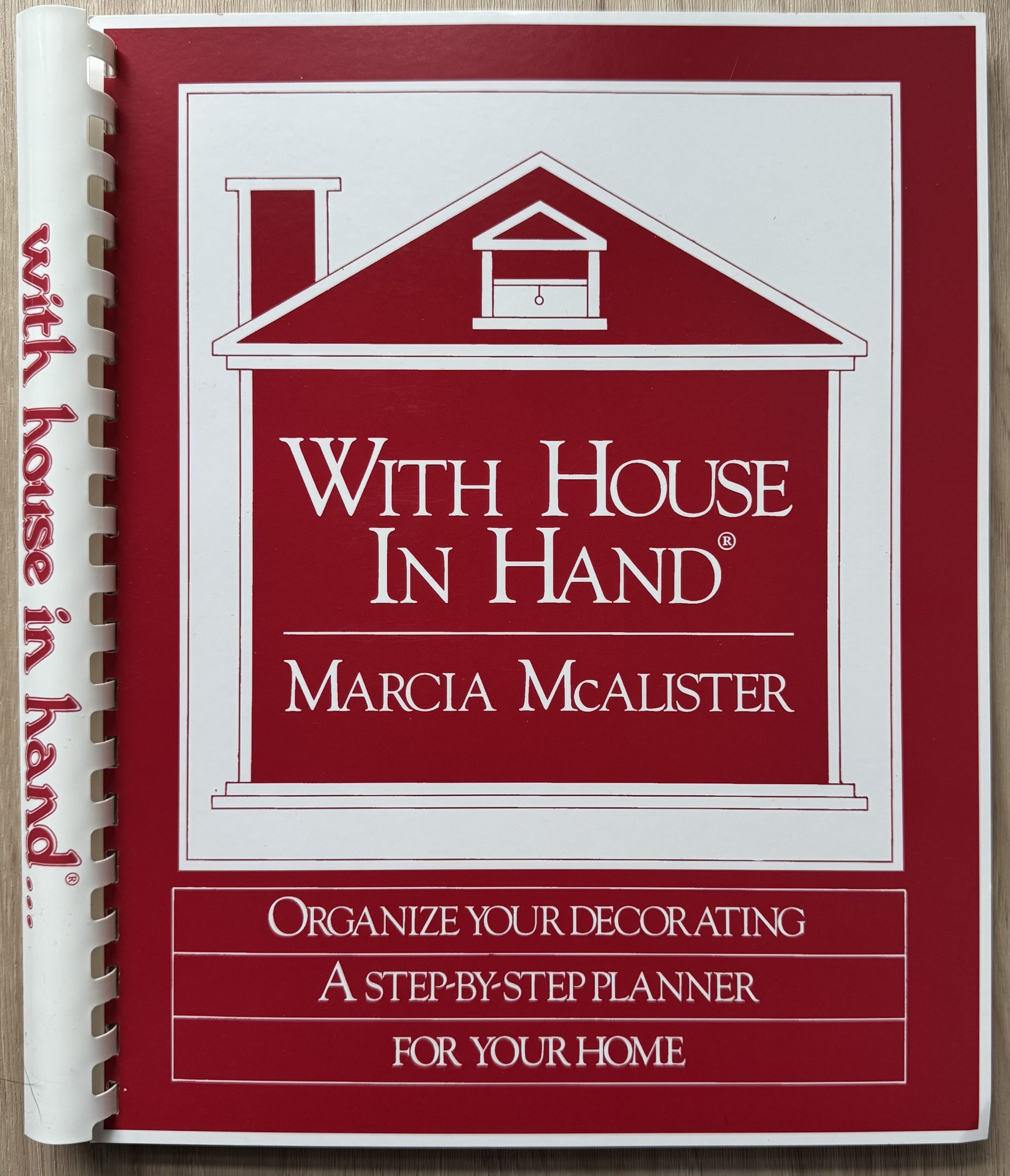 With House in Hand decorating organizer front cover